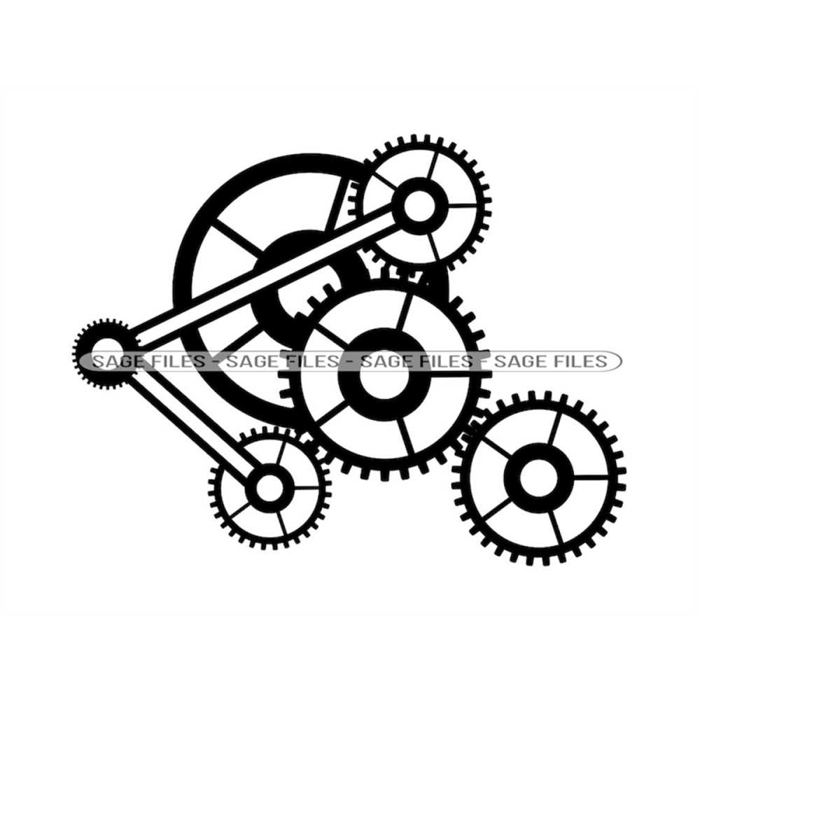 Gear SVG, Mechanics Svg, Clock Gear Svg, Watch Gear Svg, Gea Inspire