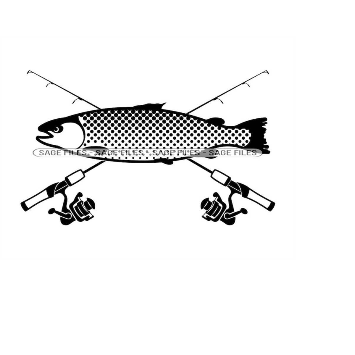 Norwegian Salmon Fishing SVG, Fishing Logo Svg, Fish Svg, Fi - Inspire