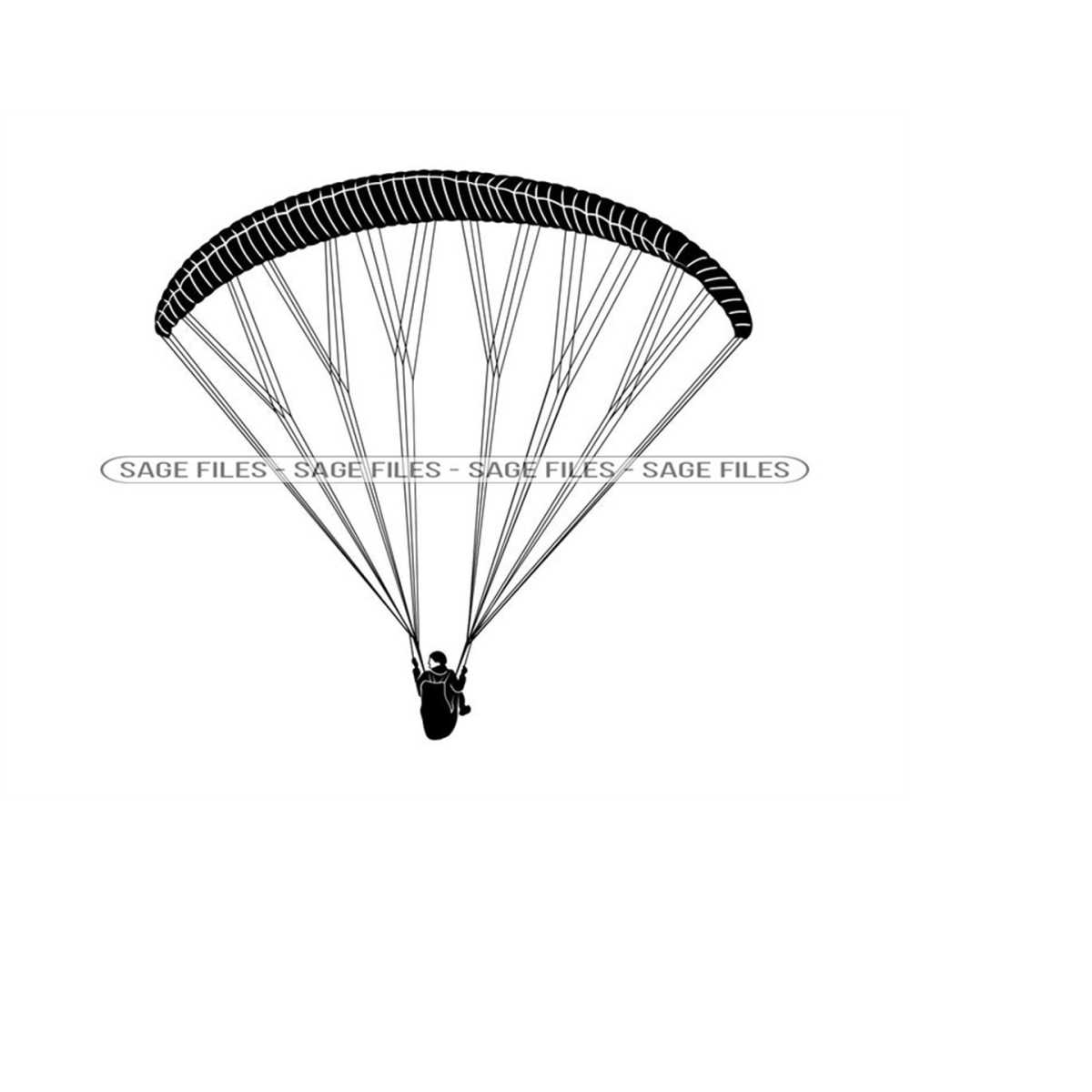 Parachuting 2 Svg, Parachute Svg, Parachuting Clipart, Parac Inspire