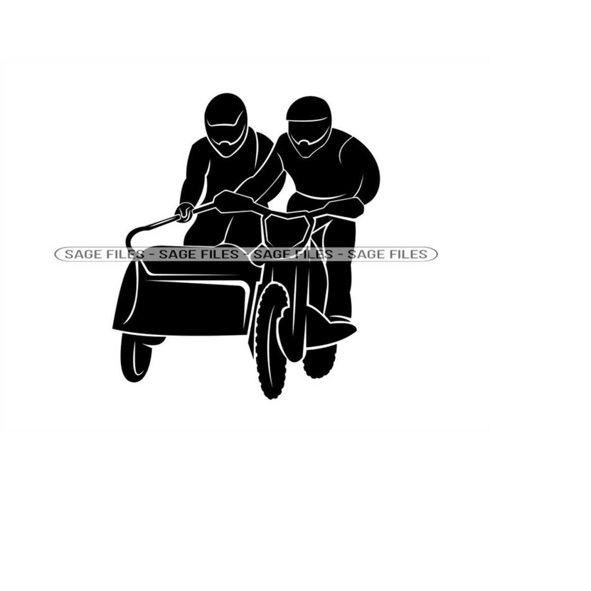 Sidecar Racing SVG, Sidecar Racing Clipart, Sidecar Racing F - Inspire ...