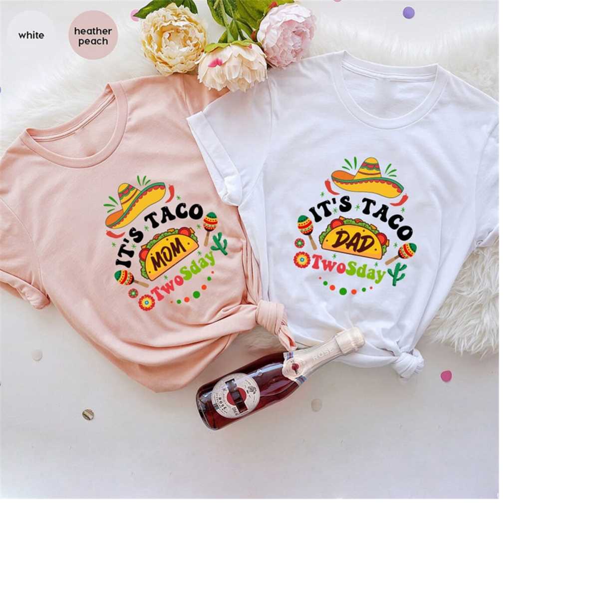 Dill-Dall Taco Twosday Banner – Für Mexikanische Fiesta, 2. Geburtstag, Babyparty, Wimpelkette Dekoration