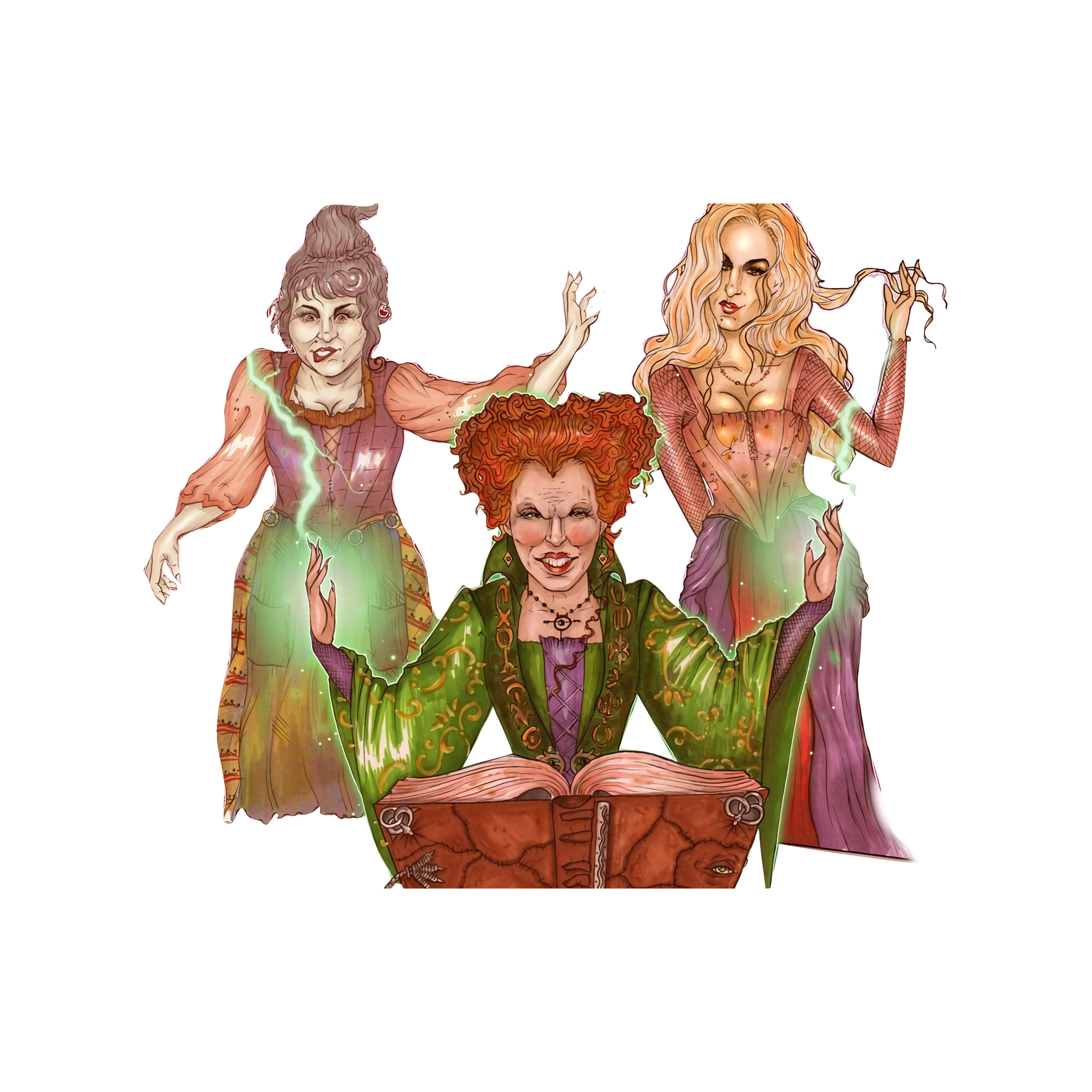 Sanderson Sisters Png - Halloween Png - Hocus Pocus Png - Sa | Inspire ...