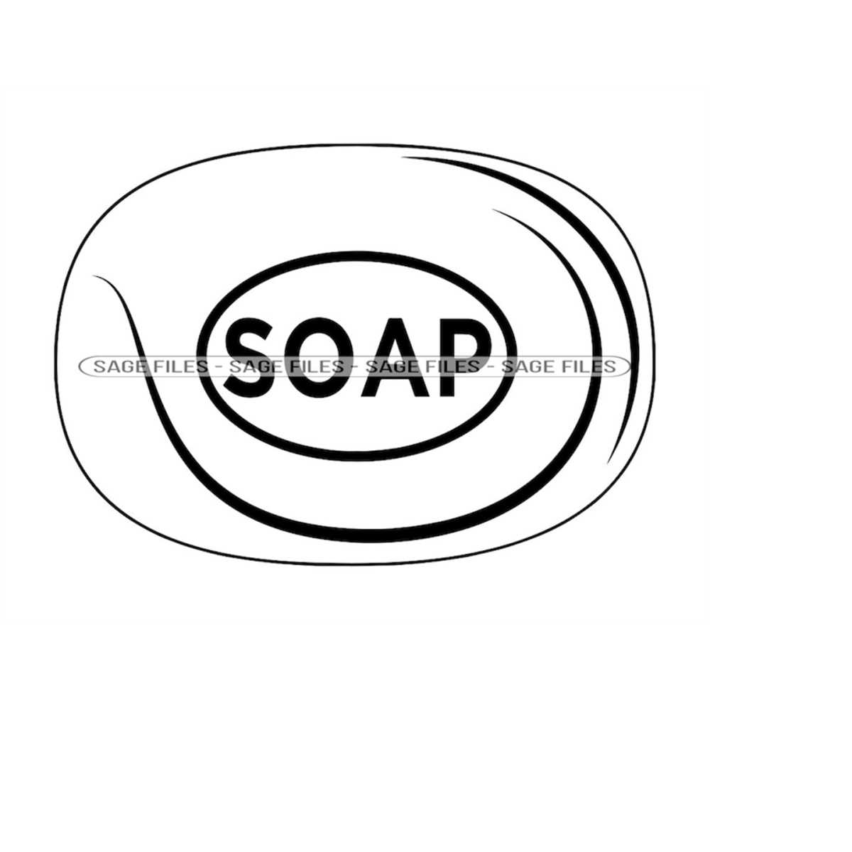 Soap Outline SVG, Soap SVG, Bar Of Soap Svg, Soap Clipart, S Inspire