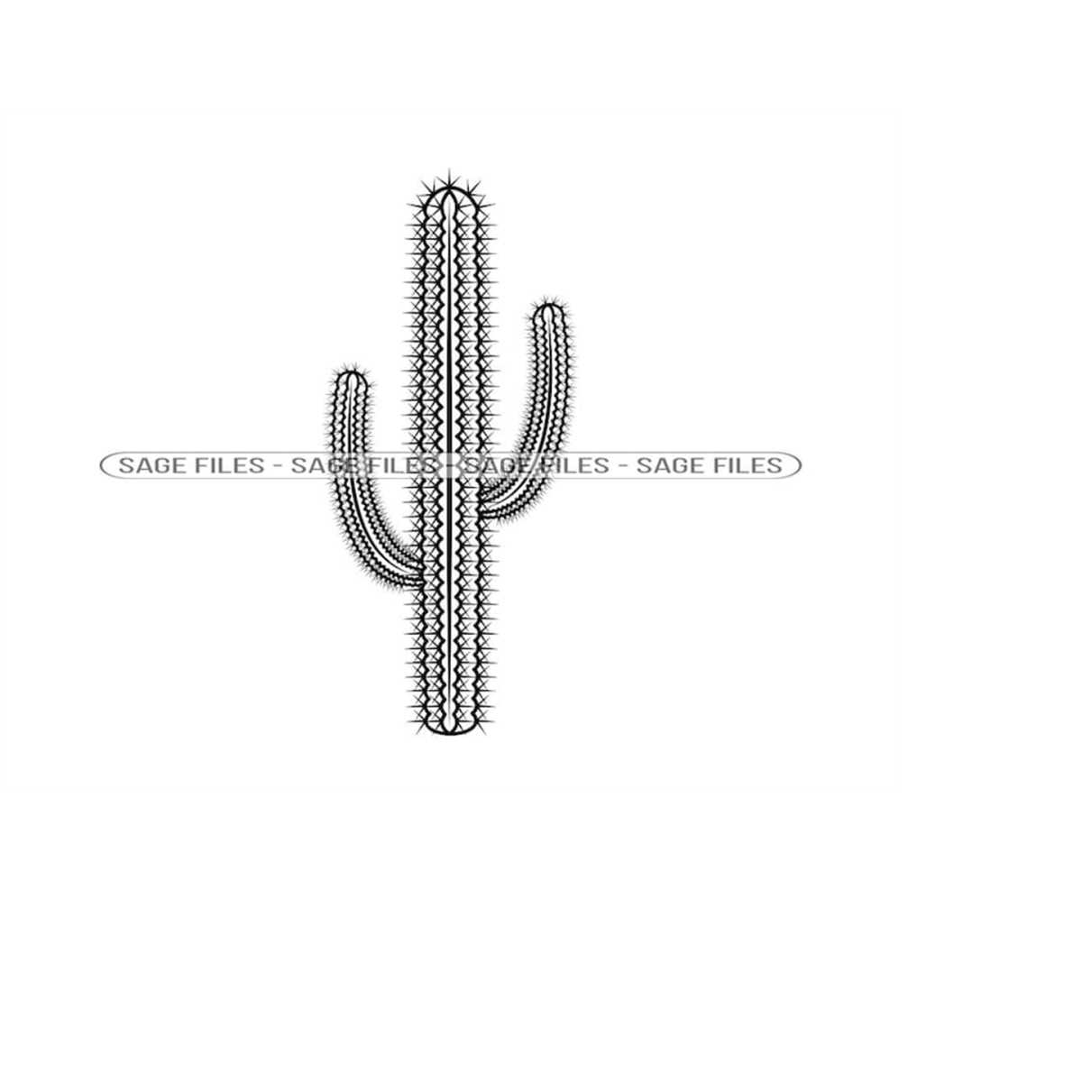Cactus 3 SVG, Cactus Svg, Cactus Clipart, Cactus Files for C - Inspire ...