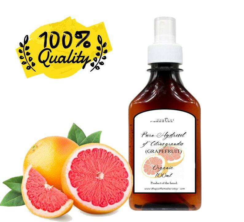 Organic Pure Grapefruit Hydrosol( Hydrolate) Flower Water pl Inspire