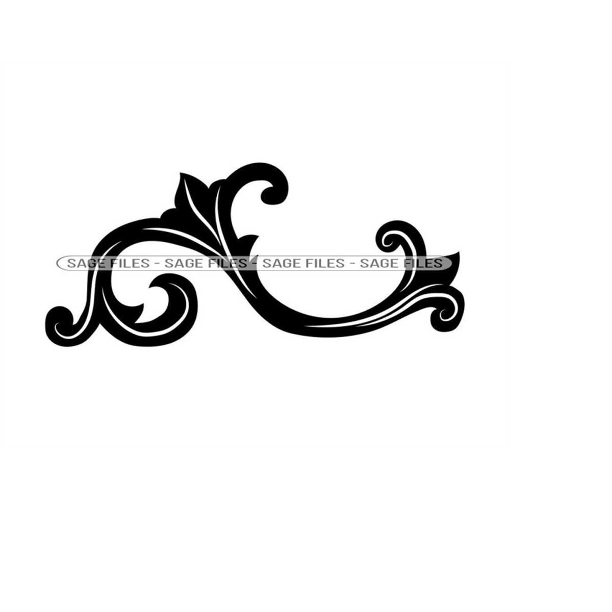Decorative Element 15 SVG, Decorative Svg, Decorative Clipar Inspire