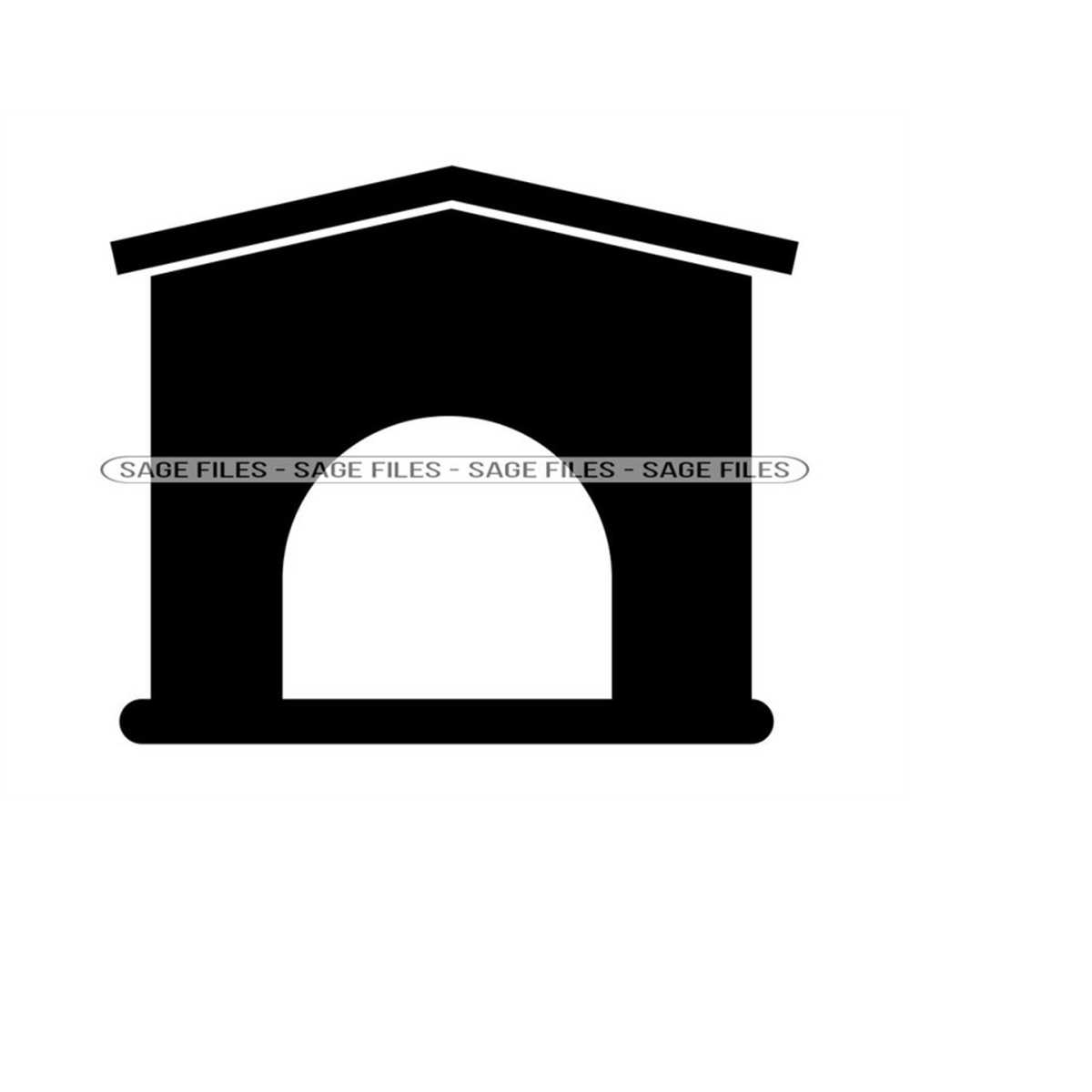 Dog House SVG, Dog House Clipart, Dog House Files for Cricut Inspire