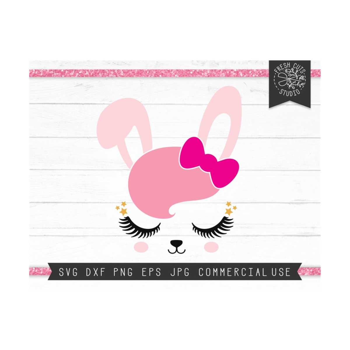 Svg Rex Rabbit Face Rabbit Face SVG Cut File, Woodland Animal SVG, Easter Bunny | Inspire ...