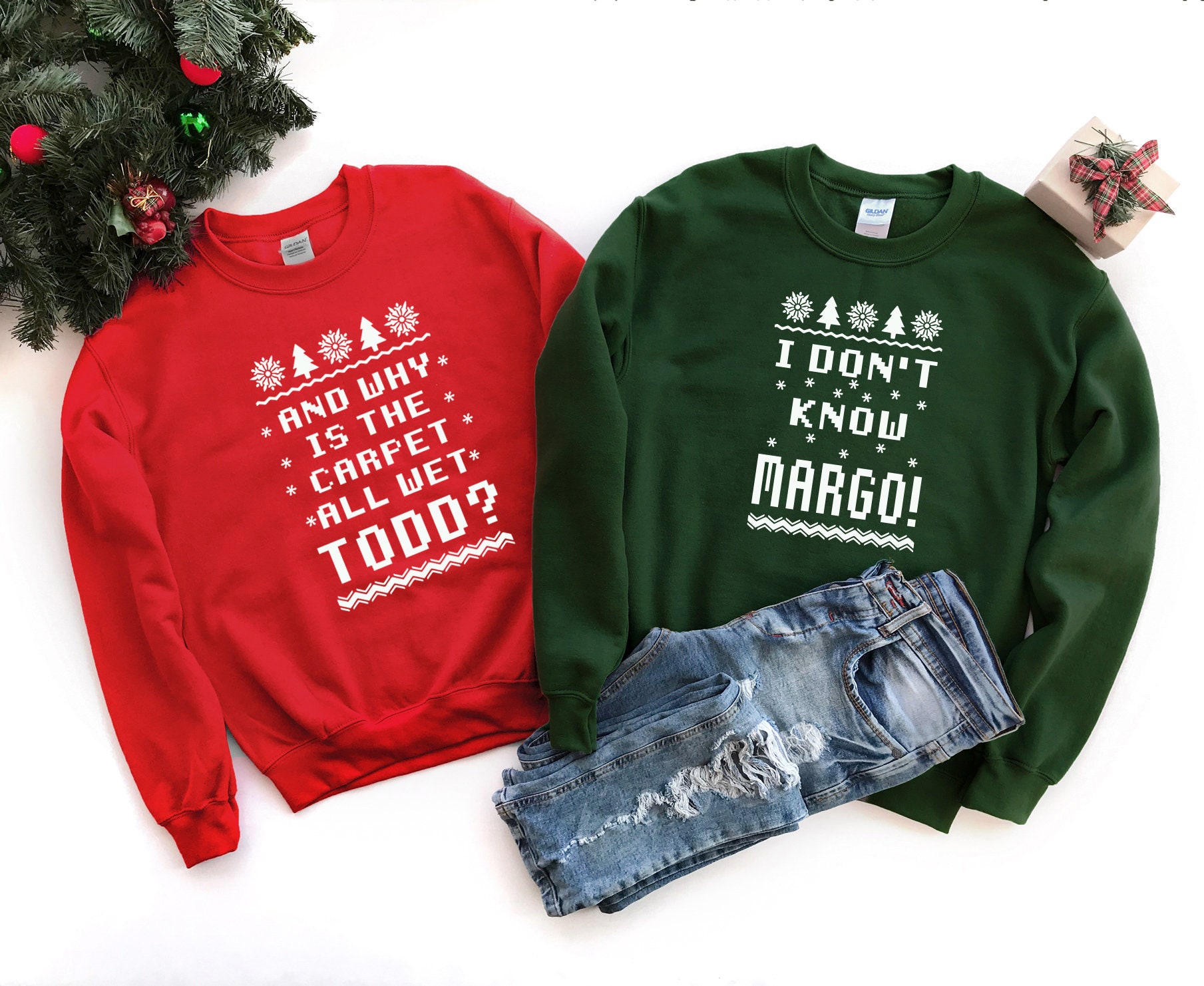 Wild Bobby Christmas Sweatshirt - Ugly Weihnachts Pullover Für Paare