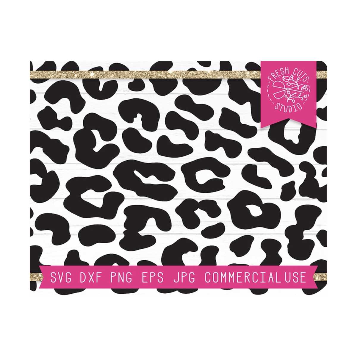 Leopard Spots SVG File Instant Download, Leopard Print Svg, - Inspire