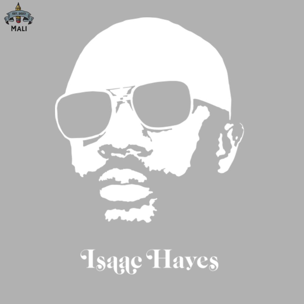 Isaac Hayes Sublimation PNG Download Inspire