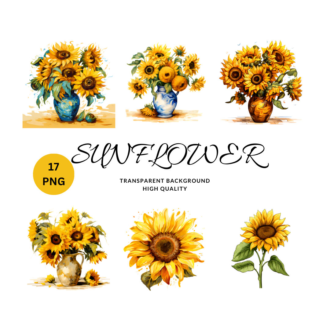 17 PNG Watercolor Sunflowers Clipart - fall sunflower floral | Inspire ...