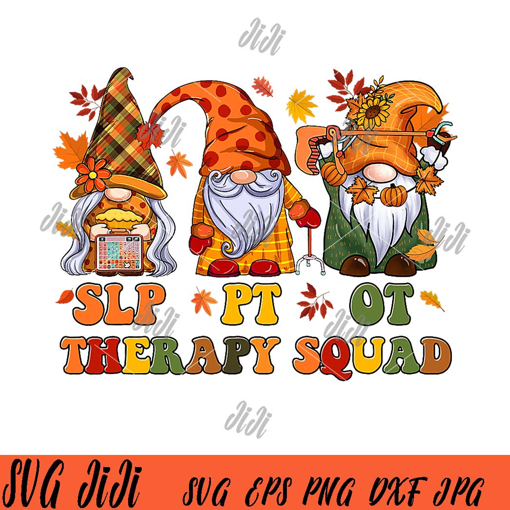 SLP OT PT Therapy Squad PNG, Fall Autumn Therapy Squad PNG, | Inspire ...