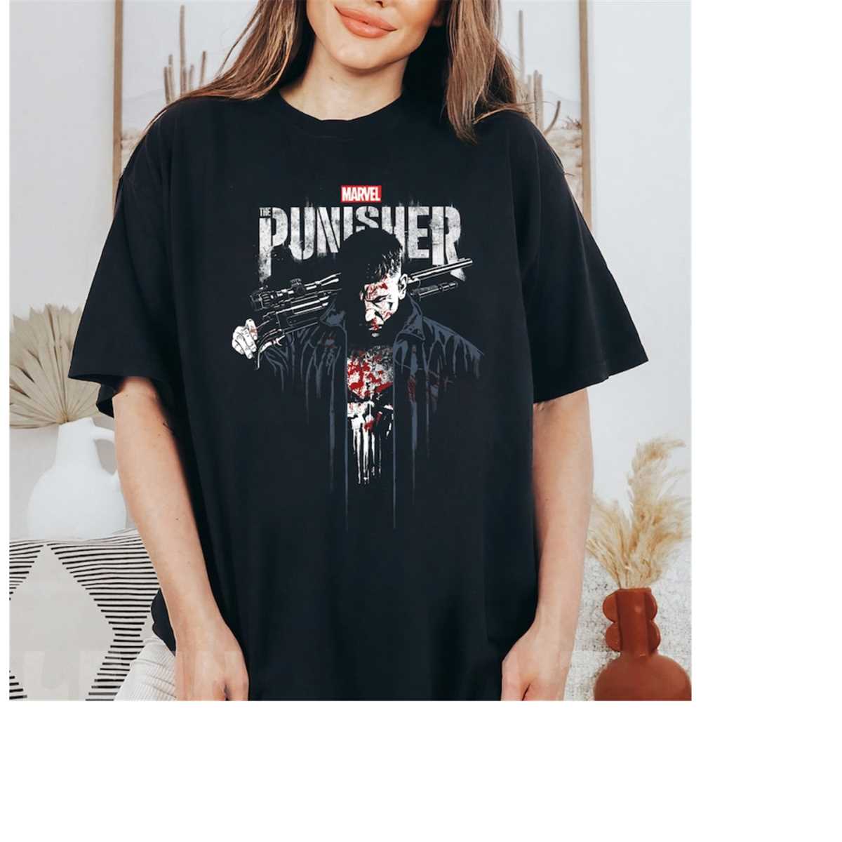 Marvel The Punisher Frank Castle Vigilante T-Shirt, Disneyla