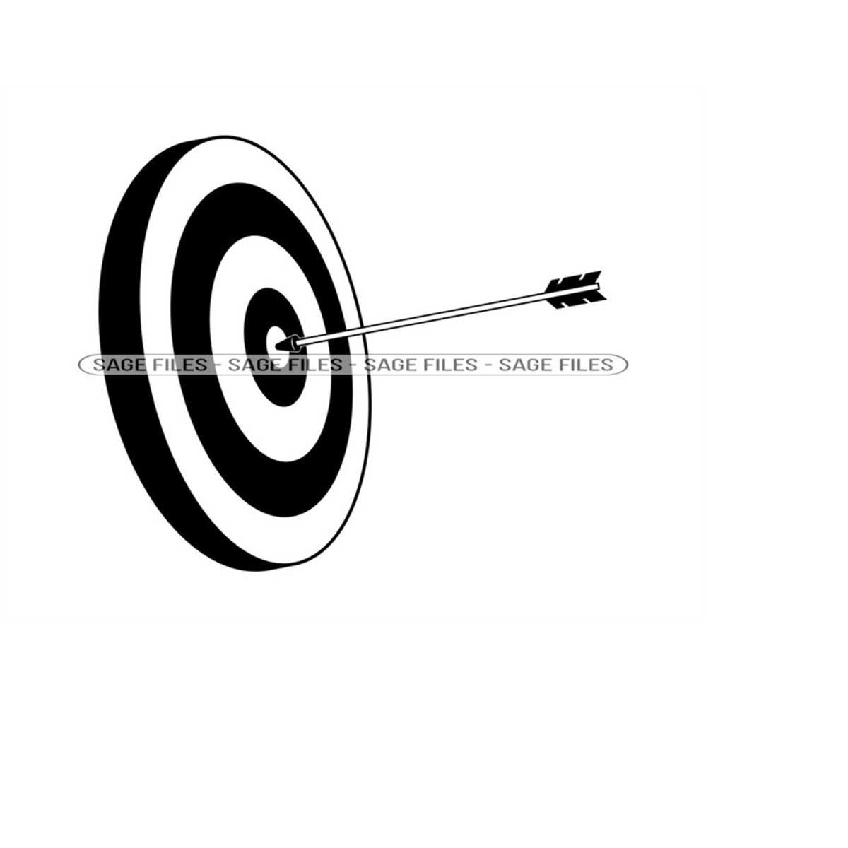 Archery SVG, Archery Target SVG, Bullseye Svg, Archery Clipa Inspire