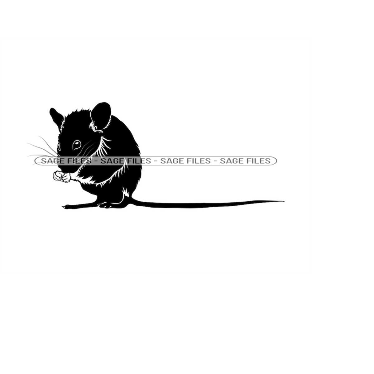 Wood Mouse SVG, Mouse Svg, Mouse Clipart, Mouse Files for Cr | Inspire ...