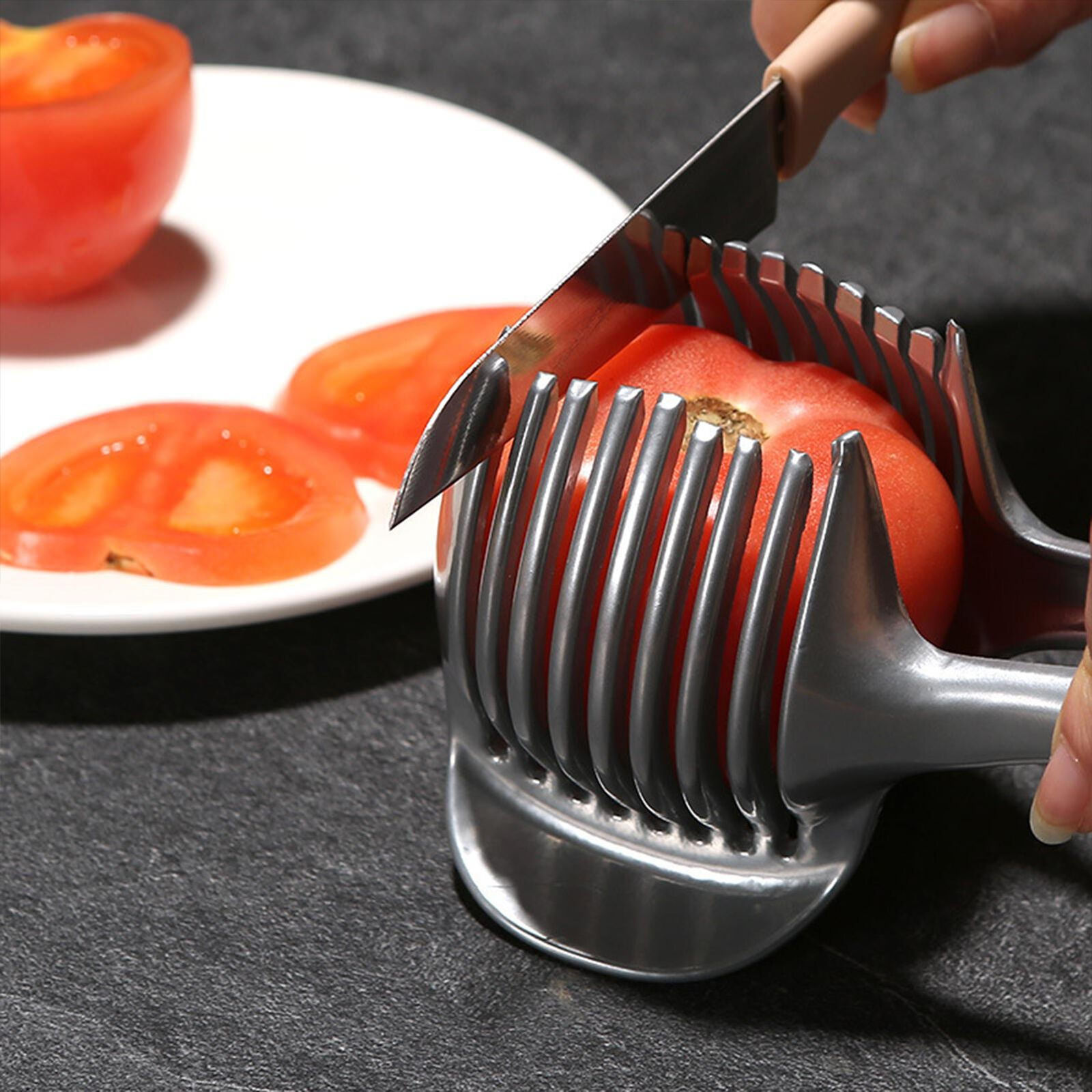 Stainless Steel Slicer for Tomatoes & Lemons | Inspire Uplift