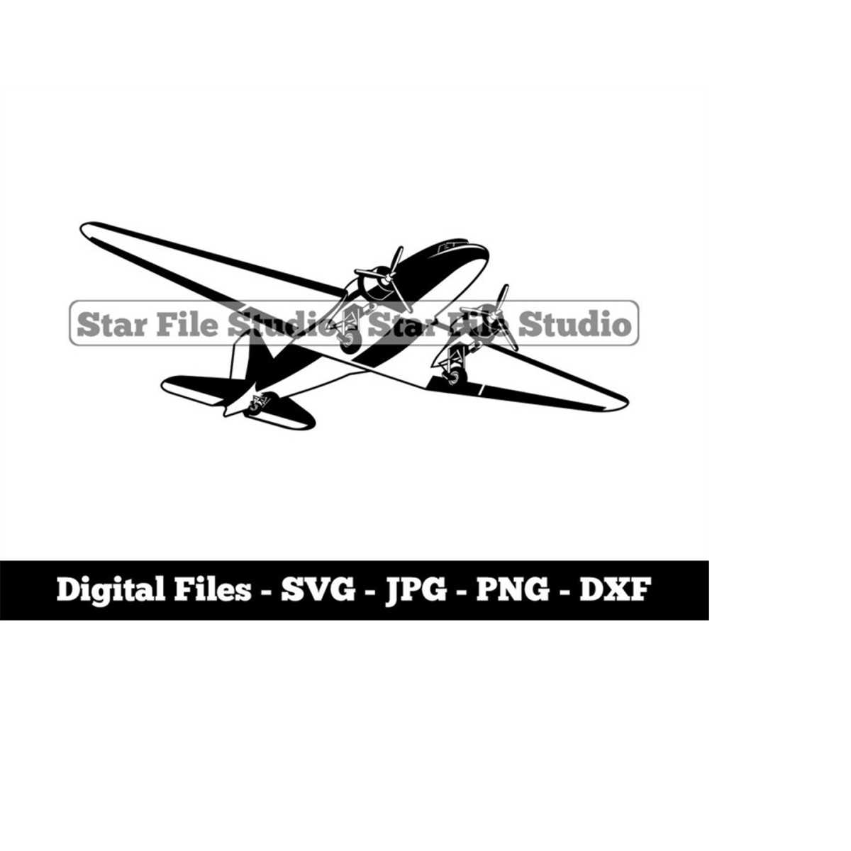 World War 2 Aircraft Svg, WW2 Airplane Svg, World War 2 Airf - Inspire