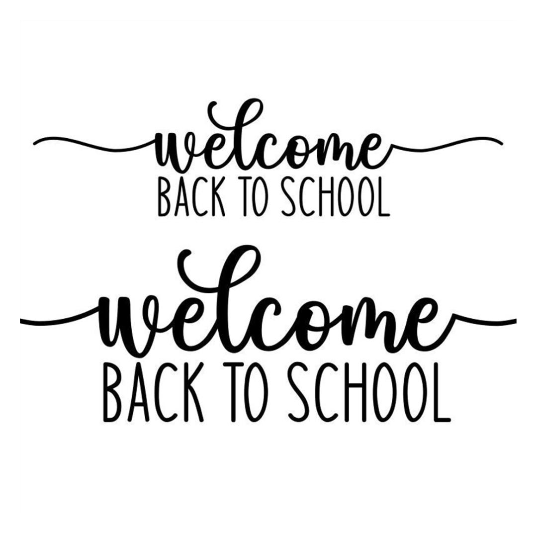 Welcome Back to School SVG, Classroom Sign SVG, Teacher SVG, | Inspire ...