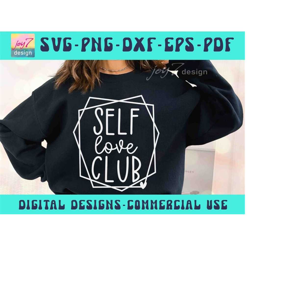 Self Love Club SVG PNG Self Care Svg, Girl Power Svg, Strong | Inspire ...