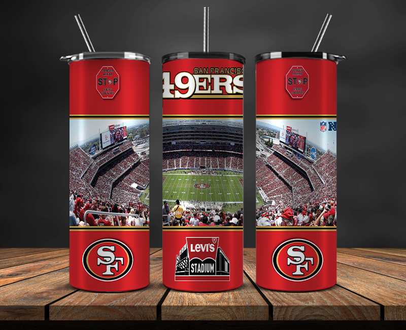 49ers Tumbler Wrap , Nfl Stadiums Tumbler Wraps Inspire Uplift