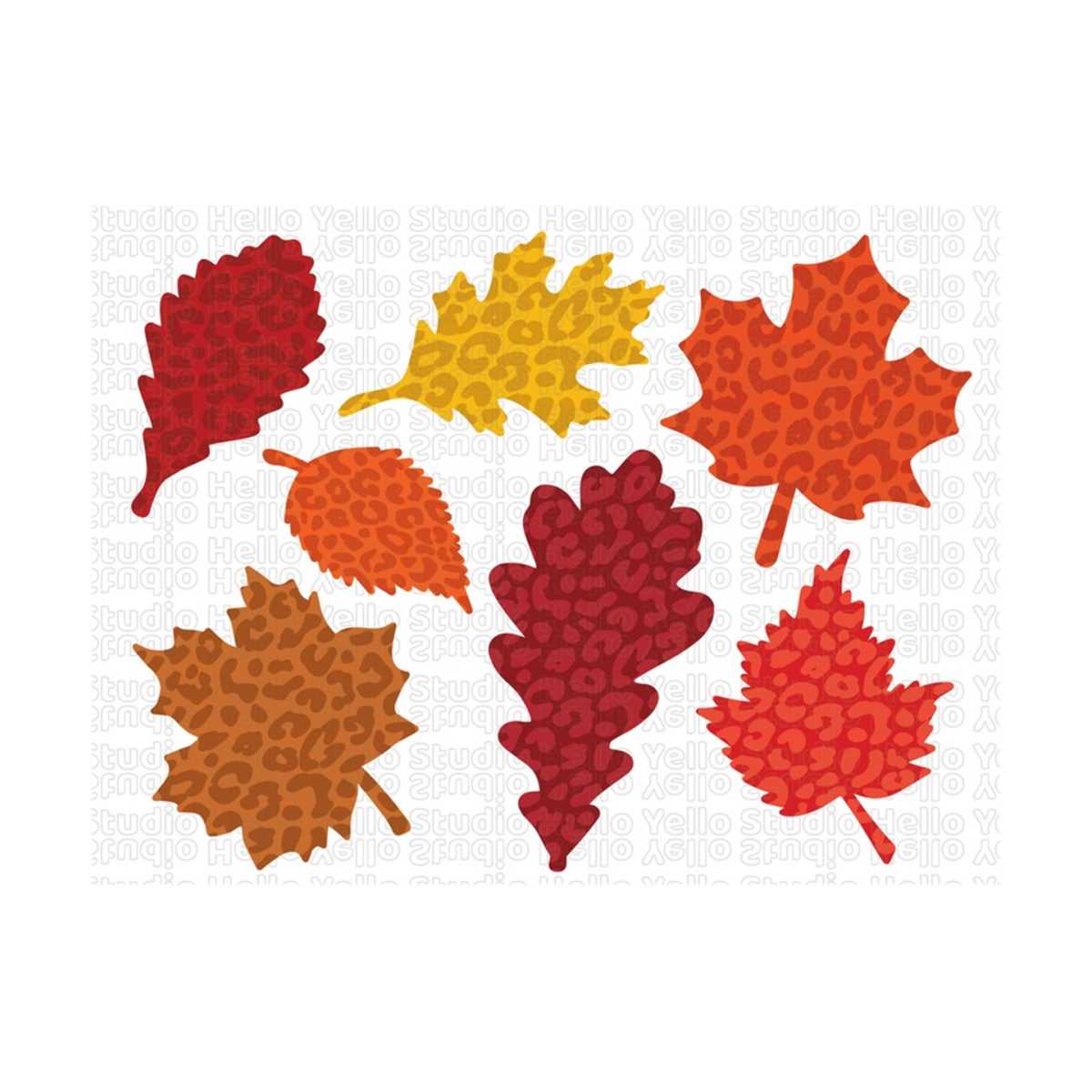 Fall leaves svg fall svg fall leaf svg bundle fall png d inspire