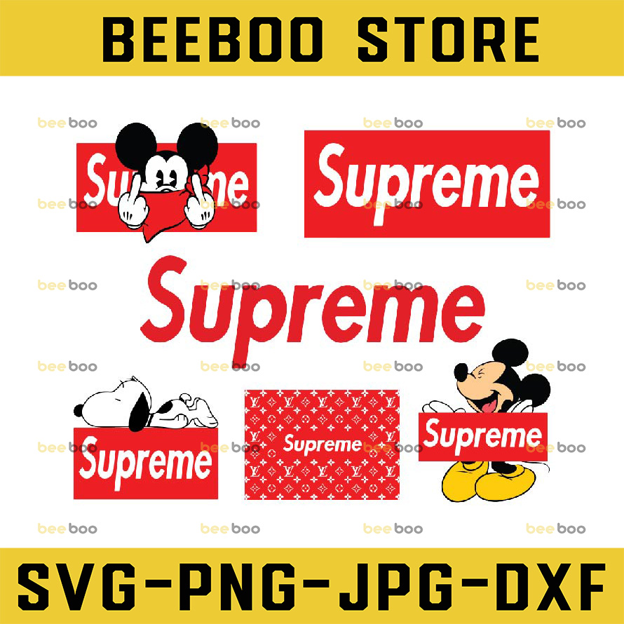 Supreme Fashion Brand Logo svg, Designer Brand Logo svg, Lux - Inspire ...