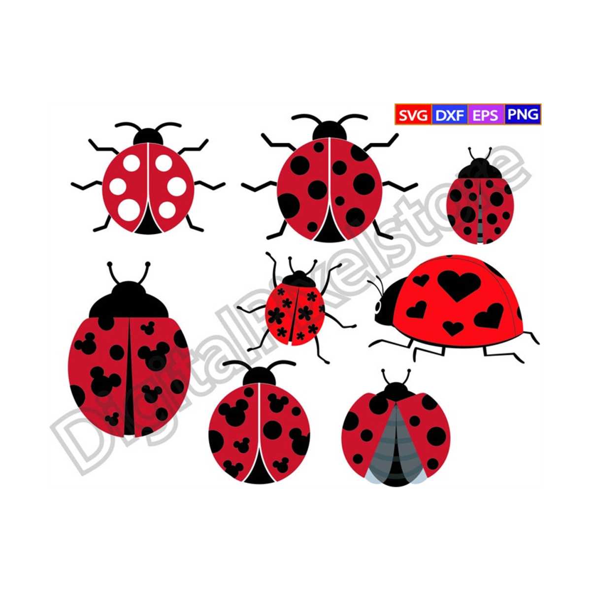 Ladybug SVG,Ladybug Bundle SVG,Ladybug Files for Cricut,Lady | Inspire ...