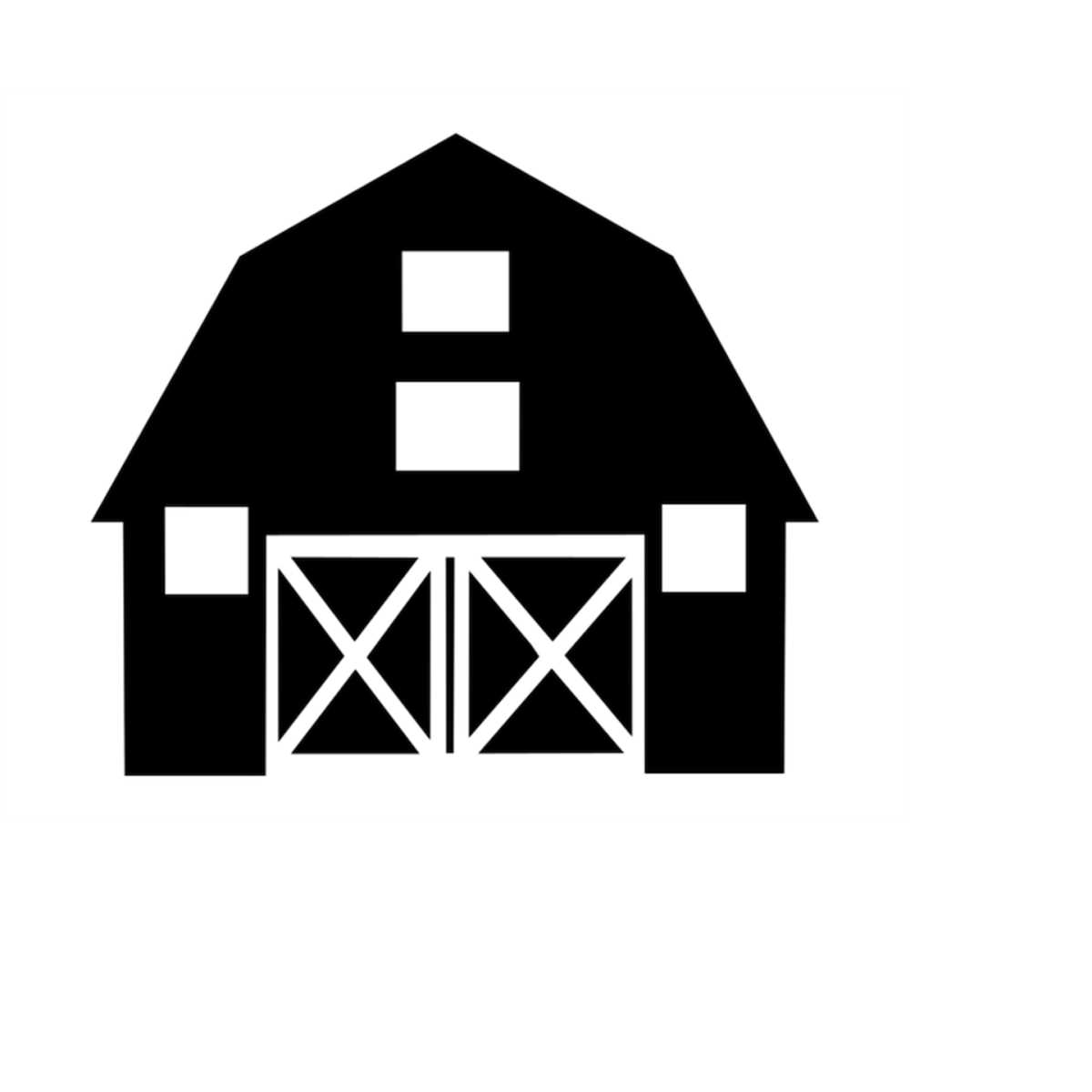 Barn Clip Art Cutting Clipart Svg Barn Picture Png Printable - Inspire