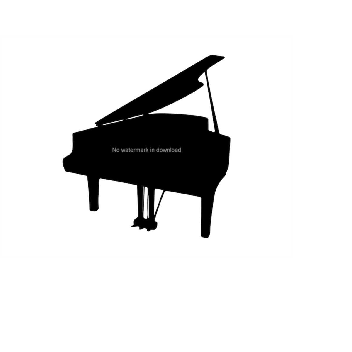 Piano Cutting Svg, Piano Cut Files For Cutting, Piano Engrav Inspire