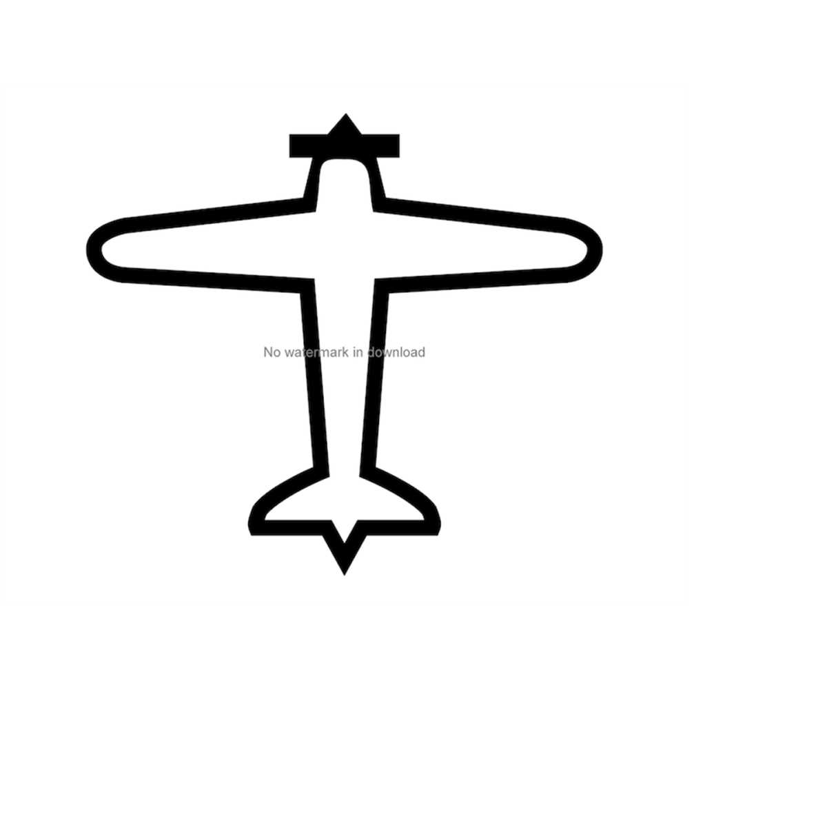 Airplane svg Cut File, Airplane Vector, Airplane Vector Imag - Inspire ...