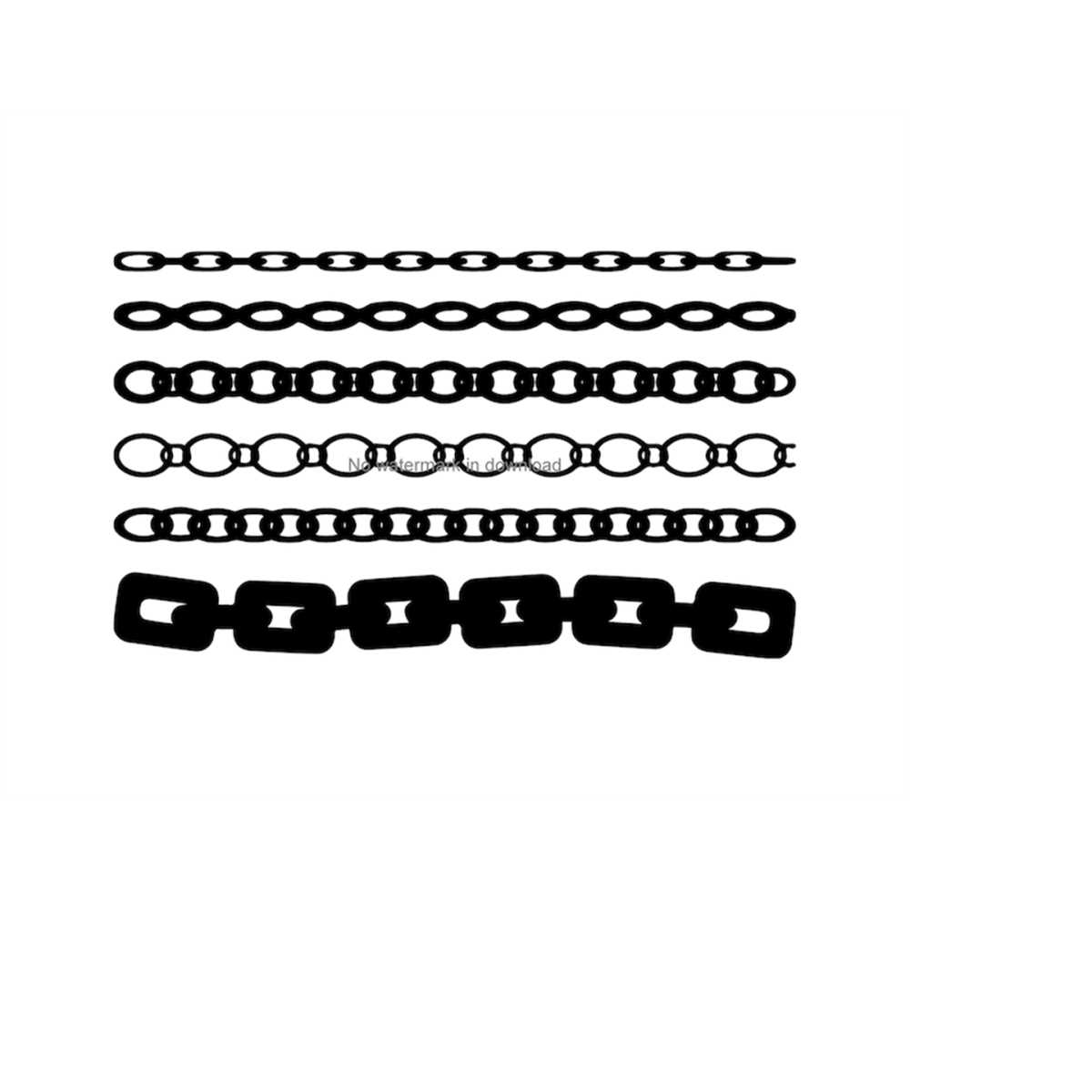 Chains Svg Bundle, Chain Silhouette Svg, Chains Clip Art, Ch Inspire