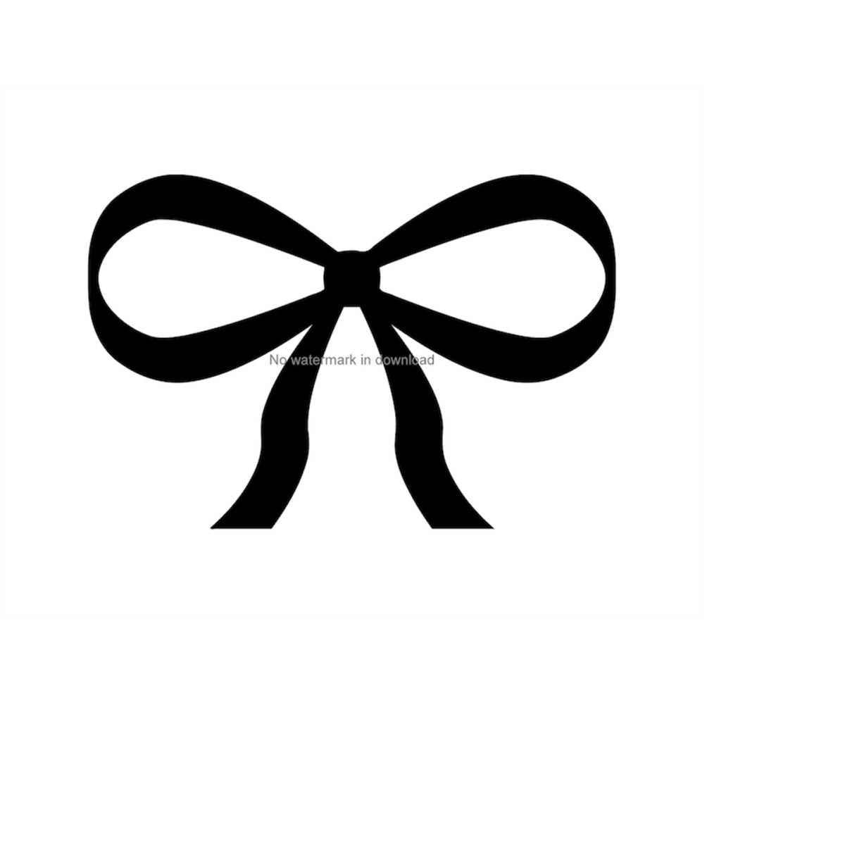 Ribbon Bow Silhouette Files, Ribbon Bow Png, Ribbon Bow Cutt Inspire
