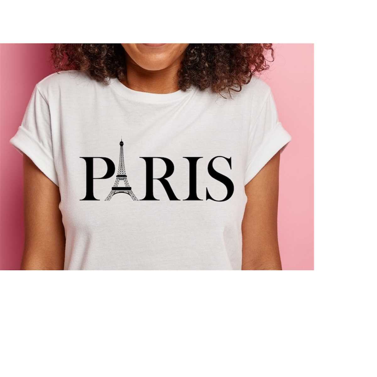 Paris with Eiffel Tower svg | Paris svg |SVG |PNG |JPG| Subl - Inspire