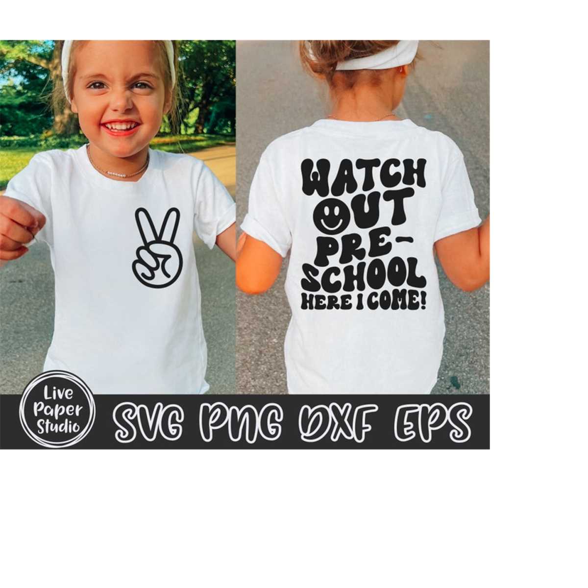 Preschool SVG file, Watch Out Preschool Here I Come Svg, Fir | Inspire ...
