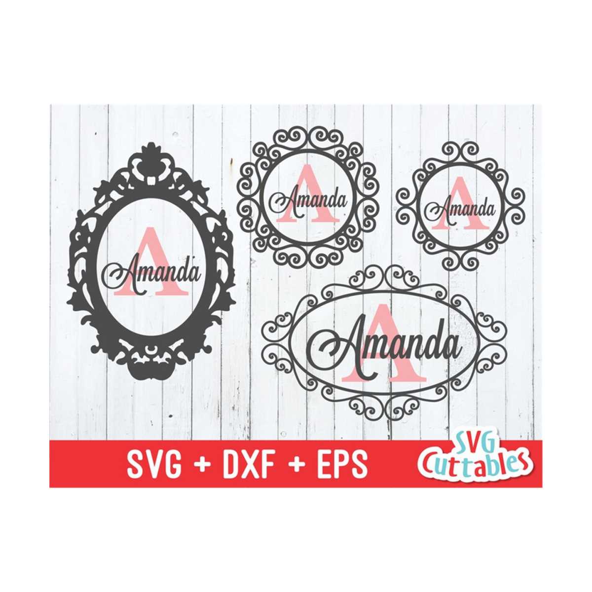 Picture Frame SVG, Monogram Frame svg, Wall Decal svg, Frame Inspire