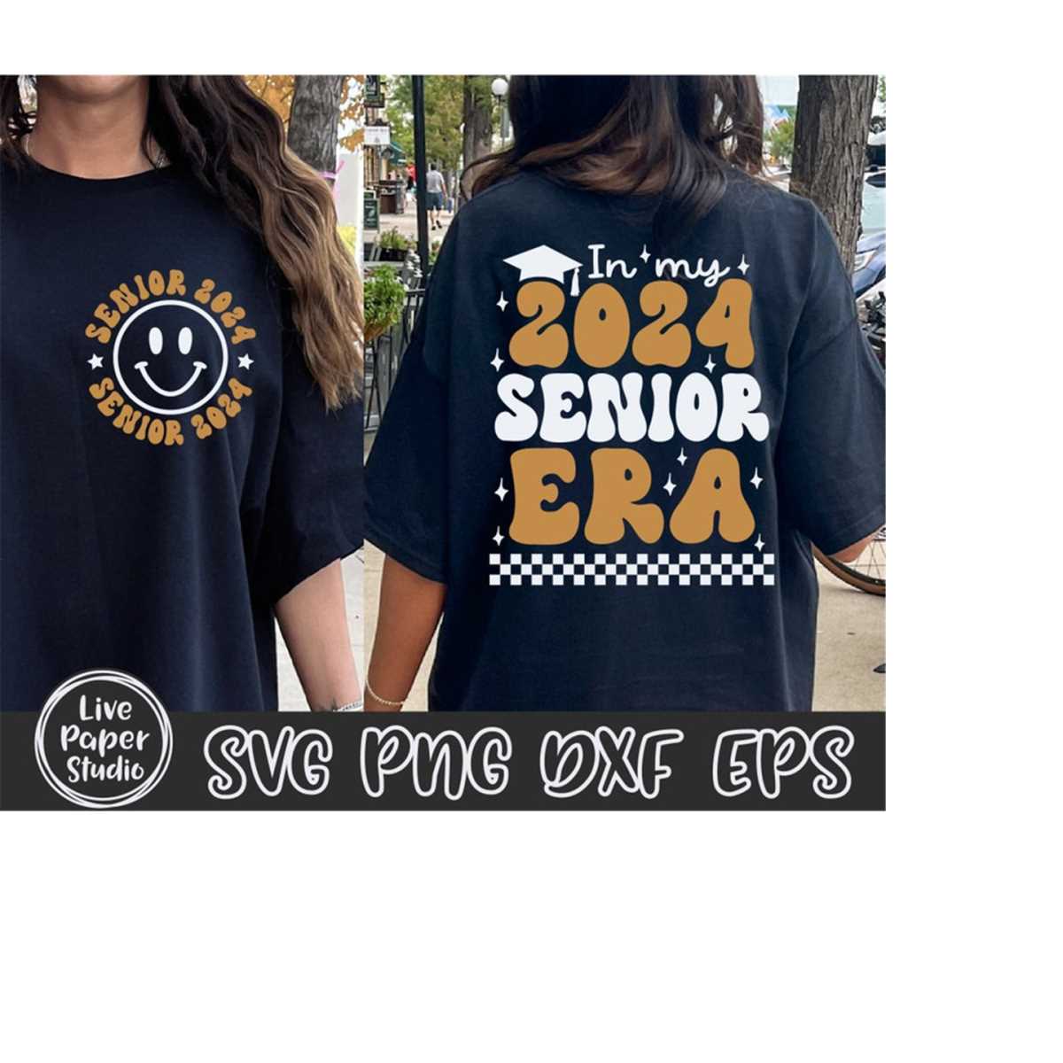 In My 2024 Senior Era SVG PNG, Senior 2024 Svg, Retro Class - Inspire ...
