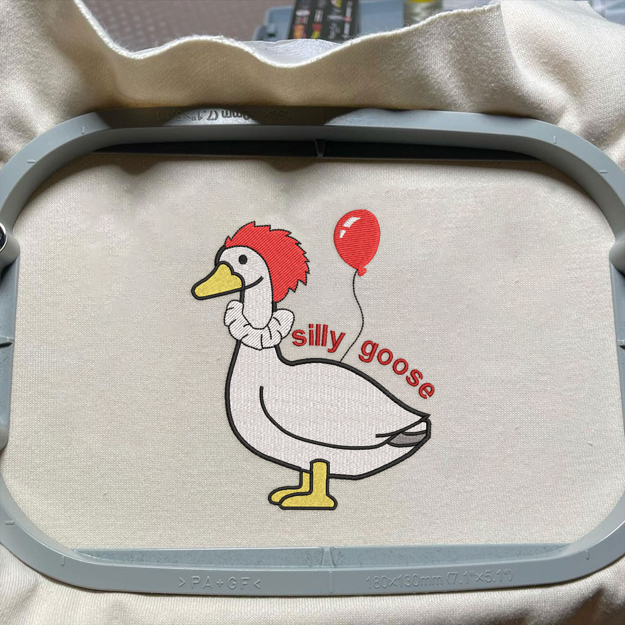 Silly Goose On The Loose Embroidery Machine Design, Hallowee | Inspire ...