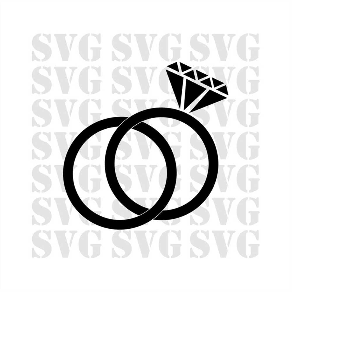 Rings Svg, Wedding Rings svg, His and Hers Svg, Gift for her - Inspire ...