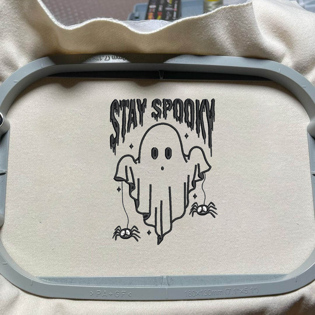 Spooky Halloween Embroidery Machine Design, Spooky Season Em | Inspire ...
