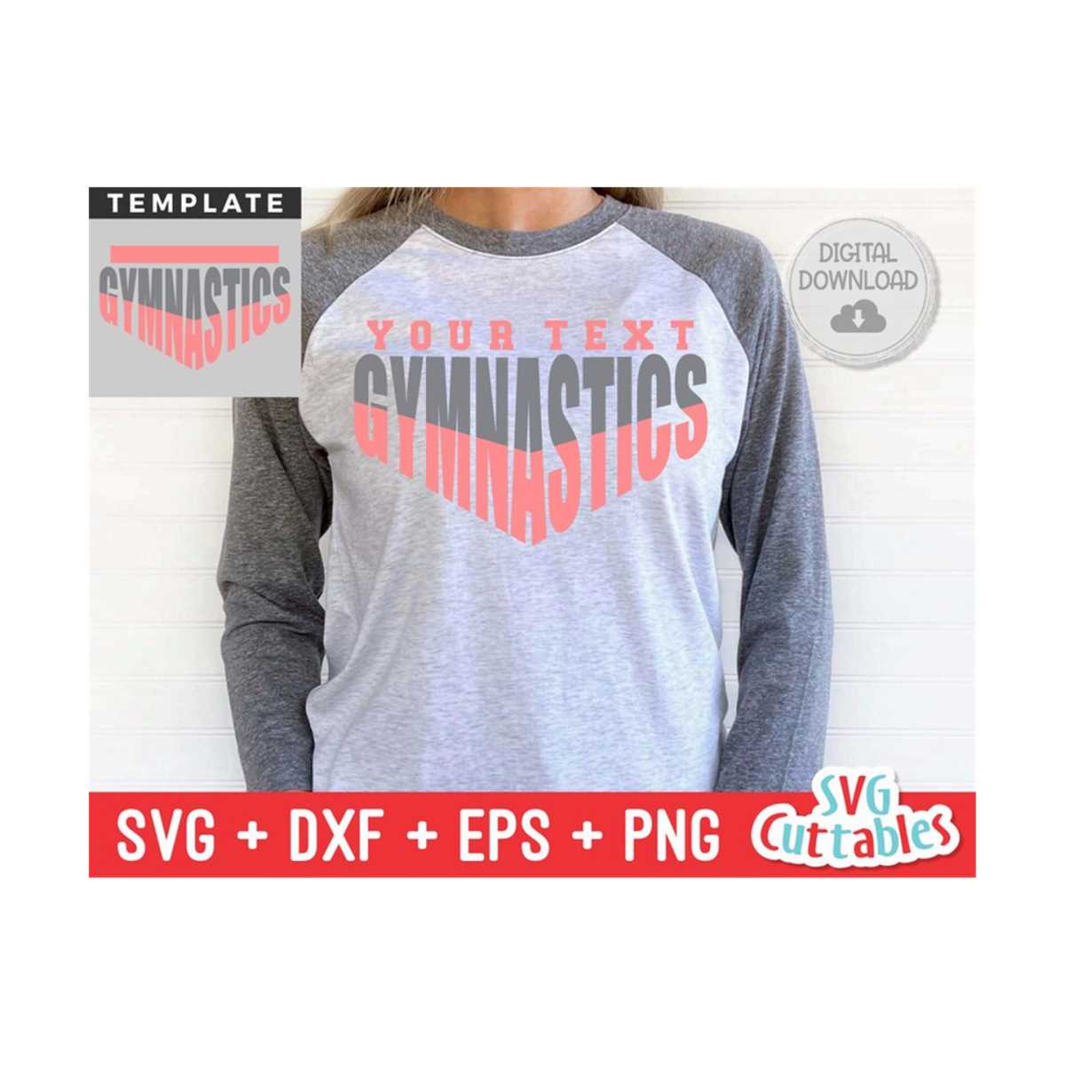 Gymnastics svg - Gymnastics Cut File - Gymnastics Template 0 - Inspire