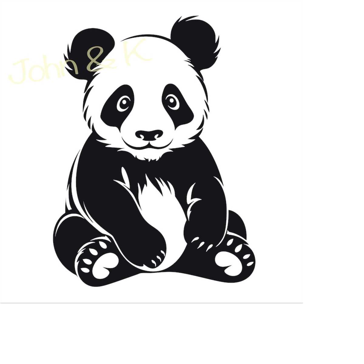 Baby Panda Svg, Baby Panda Svg, Cute panda svg, Baby Panda C - Inspire ...