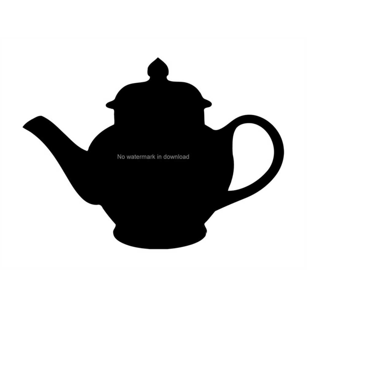 Teapot Vector Files, Teapot Dxf Cut File, Teapot Eps Clipart - Inspire ...