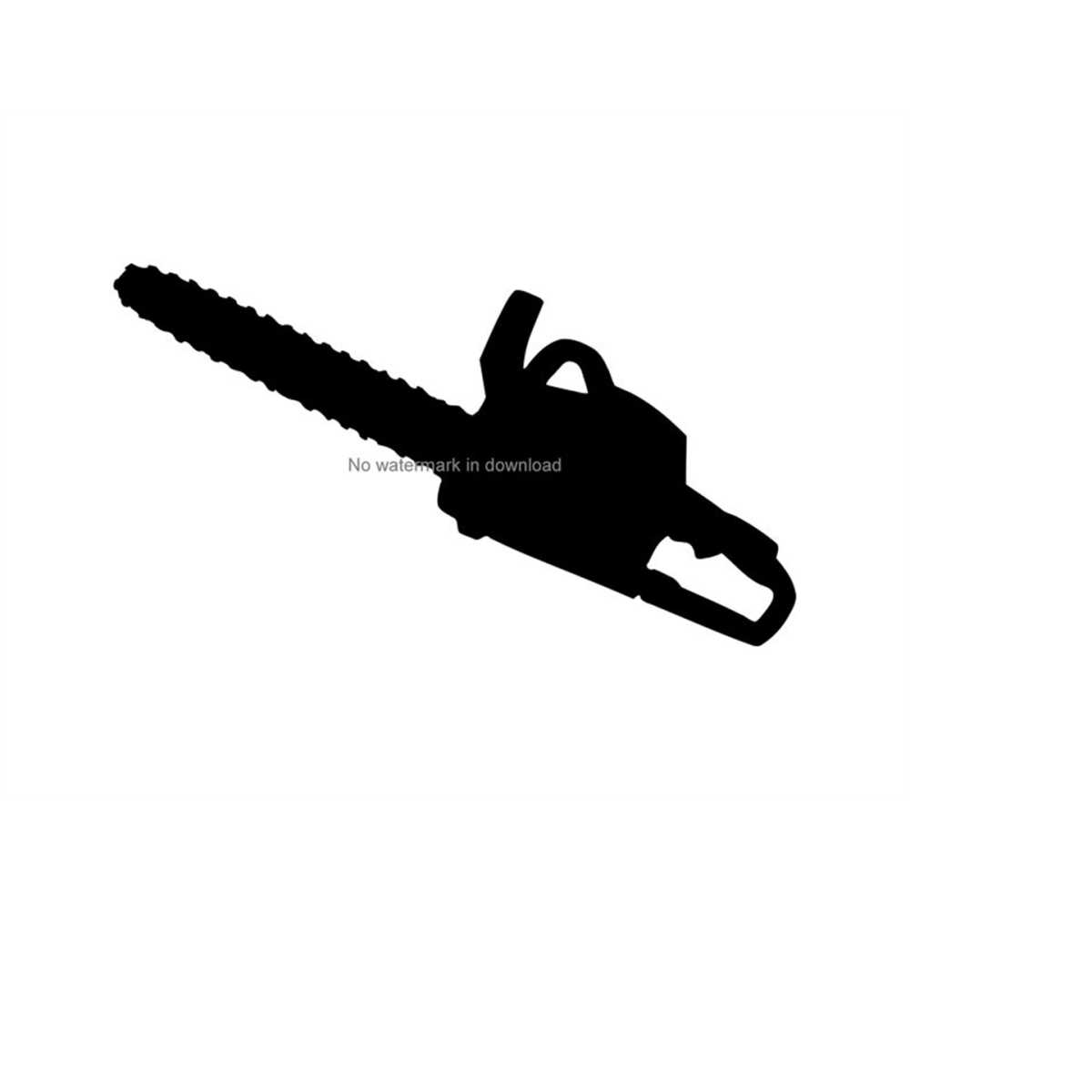Chainsaw Vector Image, Chainsaw Printable Clipart, Chainsaw - Inspire ...