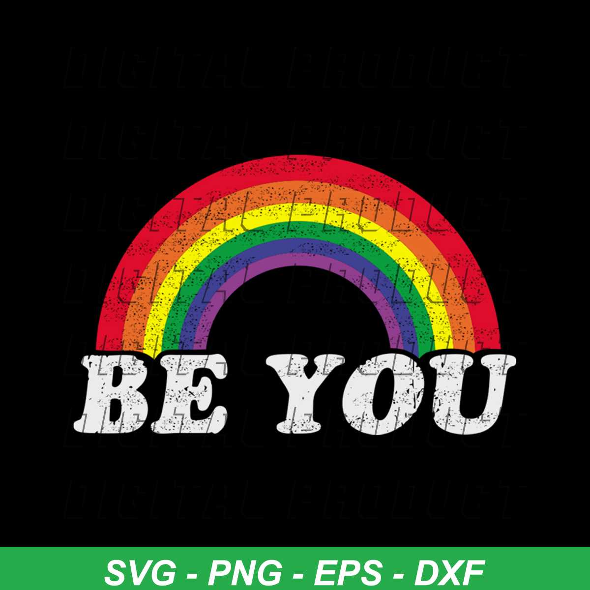 Gay Pride Rainbow Svg, Pride Svg, Cricut File, LGBT Svg | Inspire Uplift