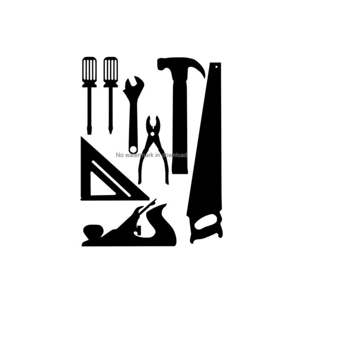 Tools Vector, Tools Printable Images, Tools Instant Download | Inspire ...