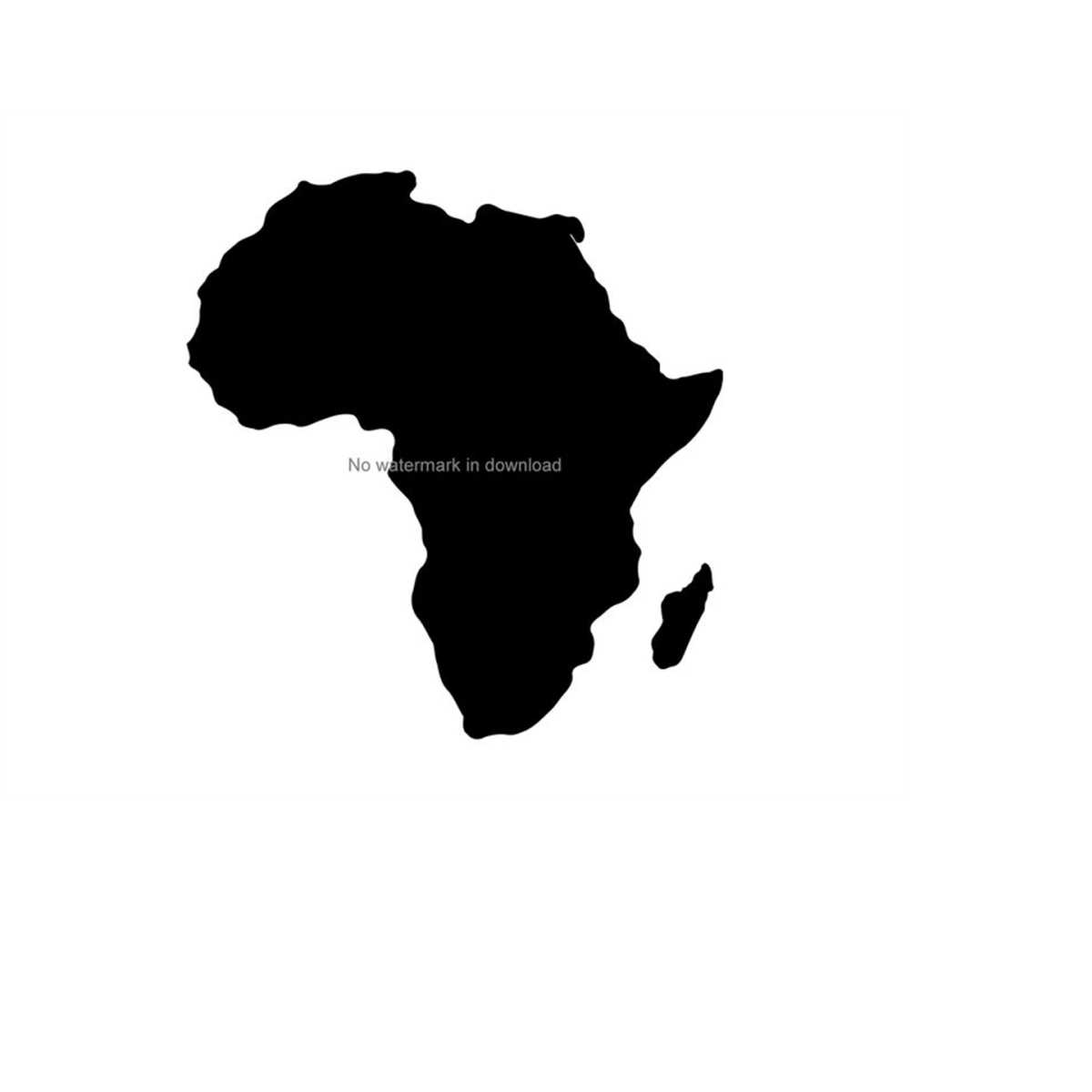 Africa Instant Download, Africa Cutting File, Africa Printab - Inspire ...