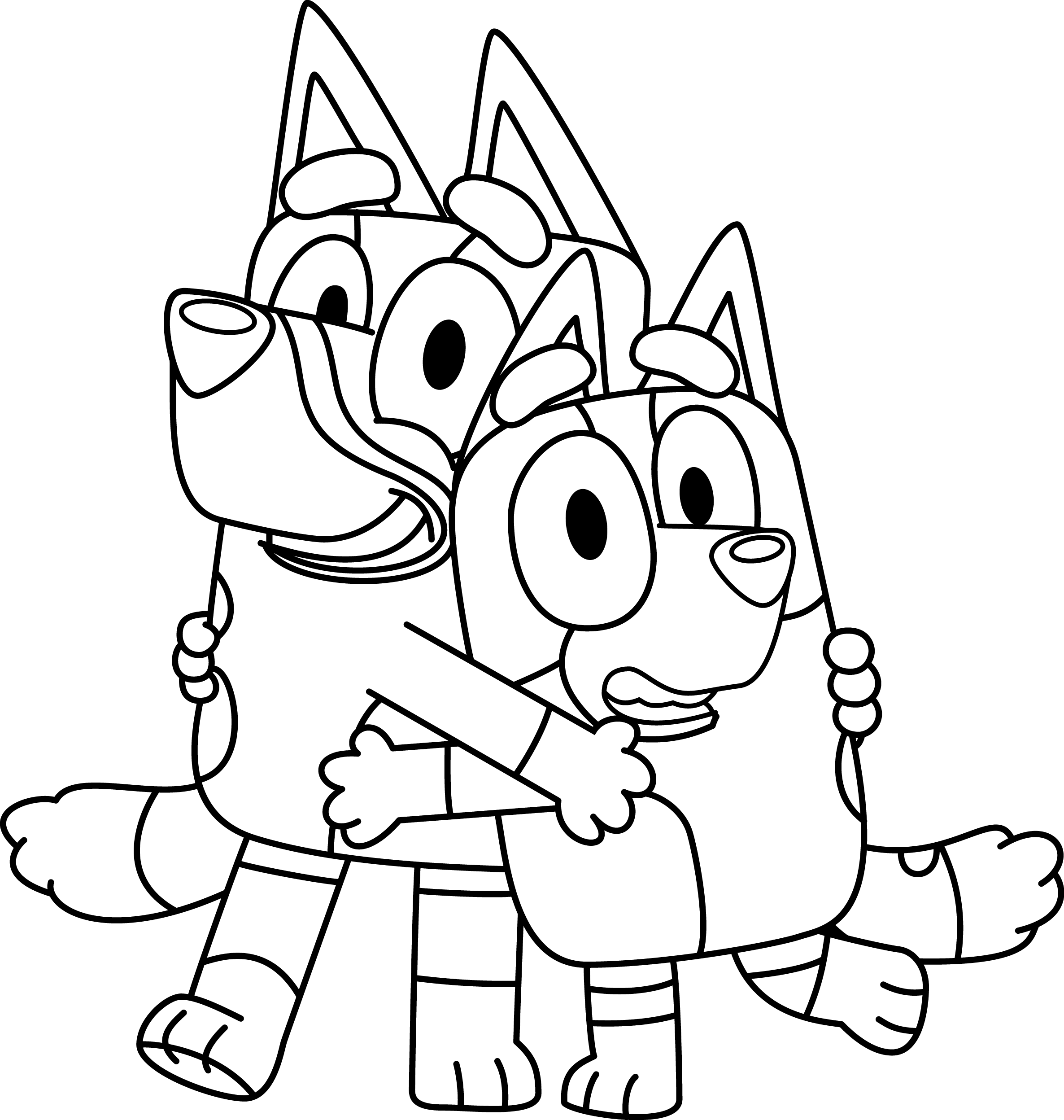 Files Bluey Svg, Cartoon Svg, Bluey Svg, Cartoon Svg, Bluey - Inspire