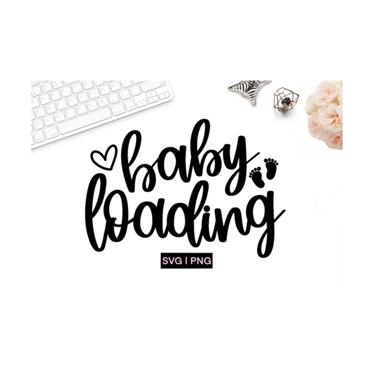 Baby loading svg, pregnancy svg, maternity svg, mom to be sv | Inspire ...