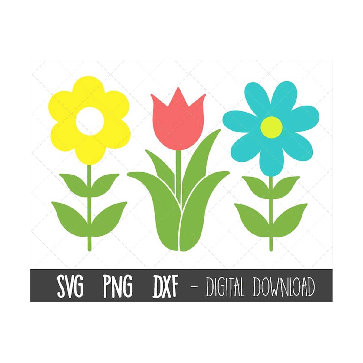 Spring flower SVG bundle, flower svg, flower clipart, spring - Inspire